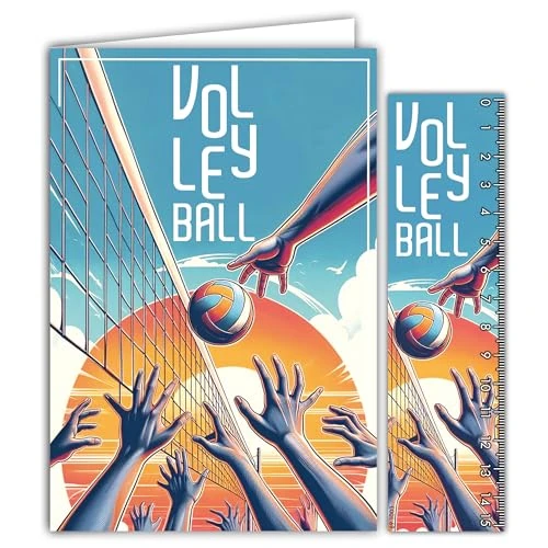 Offre limitée : 69-1003 Carte VOLLEYBALL avec Enveloppe 12x17,5cm Pour sportif sportive volleyeur volleyeuse champion ou supporter d'une équipe - Collection Passion Sports - Fabriqué en France de 4.90 EUR à 4.90 EUR (remise 0%)