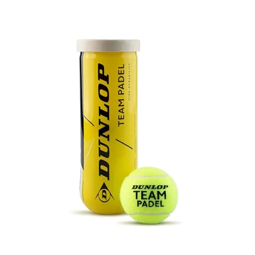 Offerta a tempo: Dunlop Palline da padel Team Padel, 3 palline - 36% da 6.99 € a 4.49 €