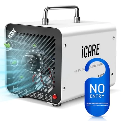 Oferta ograniczona: Generator ozonu 30 000 mg/h generator jonów ujemnych, komercyjny przemysłowy eliminator zapachów z 120-minutowym timerem, maszyna ozonowa do pomieszczenia 300 ㎡, oczyszczacz powietrza do domu, dla z 63.98 EUR na 63.98 EUR (znizka 0%)