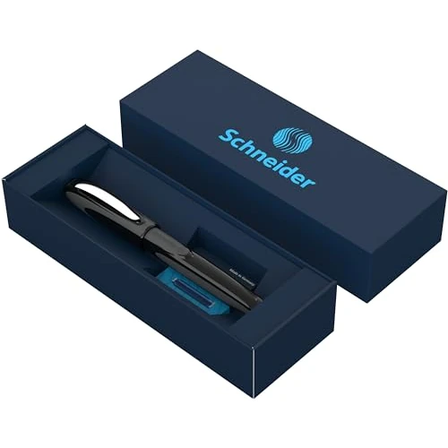 Limited-time offer: Schneider Ray Rollerball Pen Gift Set in Cardboard Case (Including Standard Ink Cartridges, Suitable for Right and Left Handed Users) Onyx from $29.76 to $29.76 (save 0.00%)