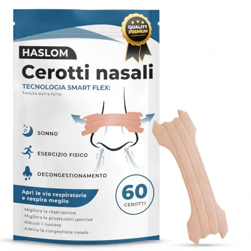 Offre limitée : 60 Bande nasale anti ronflement - HASLOM - Premium Nasal strips de 9.99 € à 9.99 € (0.00% de remise)