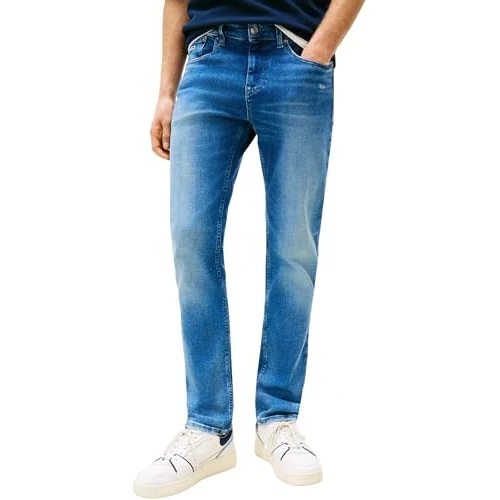 Tommy Jeans Men Scanton Slim AI3335 DM0DM21903, Denim (Denim Medium), 31W / 34L