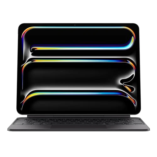 Limited-time offer: Apple 2024 iPad Magic Keyboard Case for iPad Pro (Compatible with 11‑inch and 13-inch (M4)) (US English) Black (Renewed) from 349.00 £ to 349.00 £ (save 0.00%)