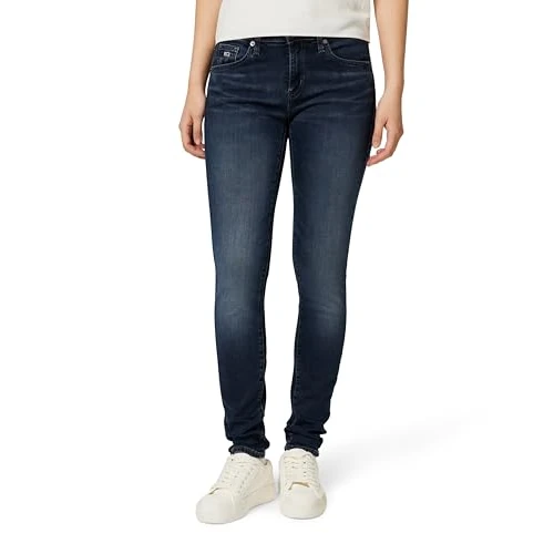Tommy Jeans Vrouwen MOM Jean UHR TPR AI4185 DW0DW21389, Denim (Denim Zwart), 27W/34L, Denim (Denim Zwart), 27W / 34L