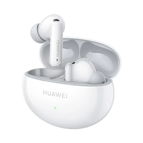Offre limitee: HUAWEI FreeBuds 6i écouteurs sans Fil, Bluetooth 5.3, Suppression Active du Bruit (ANC) 3.0 Intelligente, Basses percutantes, 35 Heures d'autonomie, IP54, avec iOS, Android et Windows, Blanc de 99.99 EUR a 69.99 EUR (economie 30%)