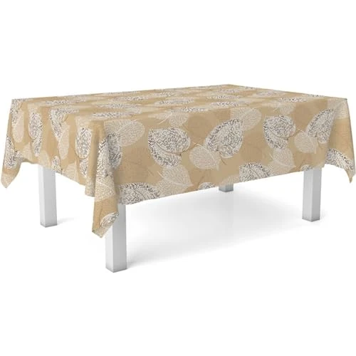 Tijdelijke aanbieding: ECOMMERC3 Rechthoekig tafelkleed, afmetingen 140 x 140 cm, stijl, duurzaamheid en eenvoudige reiniging voor je tafel: tafelzeil, vuilafstotend en waterdicht van 11.32 € naar 11.32 € (0.00% korting)