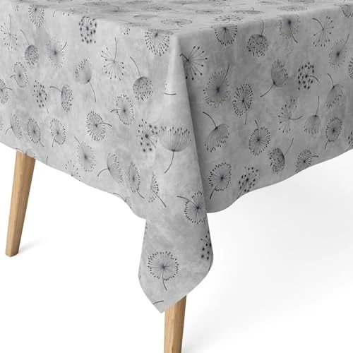 Oferta limitada: ECOMMERC3 | Mantel Antimanchas para Mesa Redonda Tamaño 140 Redondo - Mantel Antimanchas Tacto Extrasuave e Impermeable Color Gris de 16.93 € a 11.15 € (ahorro 34%)