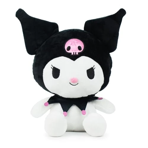 Play by Play - Personaggi in Peluche Hello Kitty And Friends - Keroppi, Kuromi, Melody - 25cm - 760024094 (Kuromi)