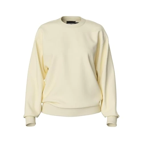 Oferta ograniczona: Pieces Damska bluza Pcchilli Ls Loose Sweat Noos Bc, WHITE PEPPER, L z 89.57 EUR na 89.57 EUR (znizka 0%)