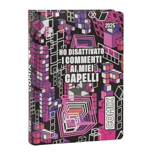Offerta a tempo: COMIX FLASH - Diario Giornaliero 13 Mesi, Diario Scuola 2024-2025, Ideale per Bambini e Ragazzi, con Copertina Rigida, Supporto Metallizzato e 448 Pagine, 13x17.8 cm, Rosa Flash — 61% da 16,00 € a 6,21 €