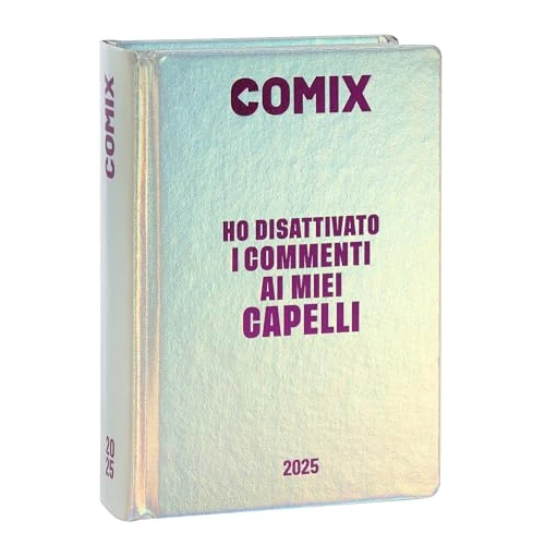 Offre limitée : Comix - Agenda journalier 16 mois, agenda scolaire 2024-2025 pour garçons et filles, avec couverture rigide, idéal pour l'école supérieure, 11 x 15,3 h cm, Holo de 24.49 € à 24.49 € (0.00% de remise)