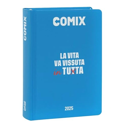 Limited-time offer: COMIX - 16 Month Daily Diary, School Diary 2024-2025 for Boys and Girls, with Hardcover, Ideal for High School, 13 x 17.8 h cm, Light Blue from 19.91 GBP to 19.91 GBP (save 0%)