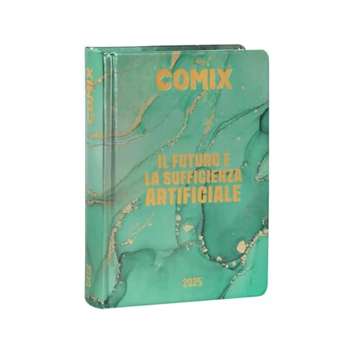 Offerta a tempo: COMIX - Diario Mini Giornaliero 16 Mesi, Diario Scuola 2024-2025 per Ragazzi e Ragazze, con Copertina Rigida, Ideale per la Scuola Superiore, 11x15.3h cm, Verde - 53% da 18.00 € a 8.51 €