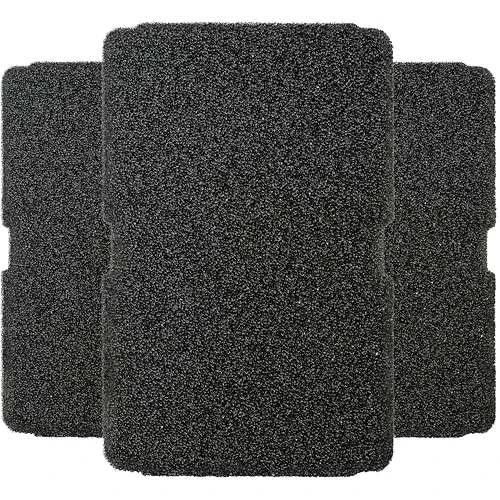 3 Filtres pour Sèche-Linge Beko 2964840100 – Filtre en Mousse Anti-Peluches – Compatible Sèche-Linge Pompe à Chaleur & Condensation – Adapté à Grundig, Blomberg, Elektra Bregenz