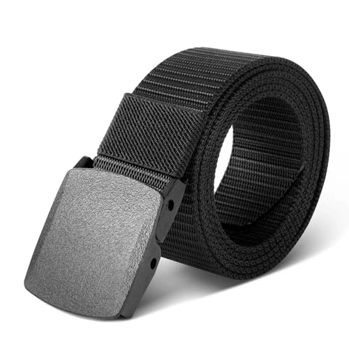 Oferta limitada: AiQInu Cinturón Táctico Hombre, 130 cm, Nylon, Sin Agujeros de 6.59 € a 6.59 € (ahorro 0.00%)