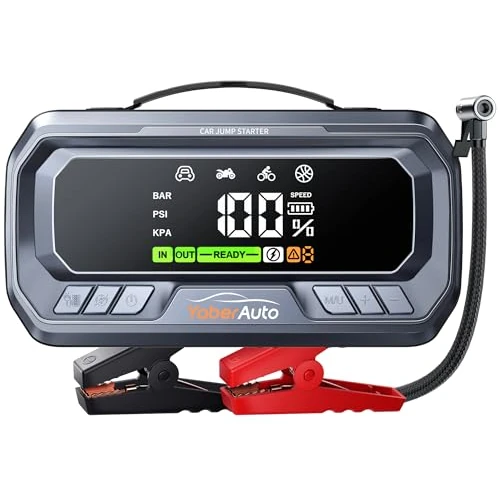 YaberAuto Booster rozrusznika samochodowego, 26800 mAh