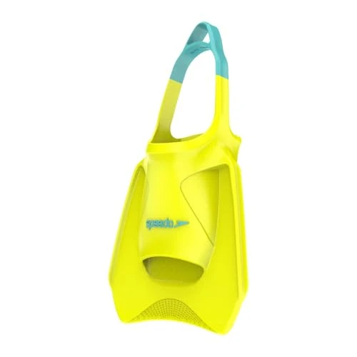 Offerta a tempo: Speedo Biofuse Fitness Pinne da allenamento per Unisex Adulto, Hyper Yellow / Arctic Glass, L - 28% da 60.00 € a 43.29 €