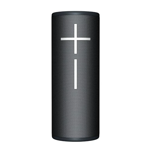 Offerta a tempo: Ultimate Ears MEGABOOM 4, altoparlante portatile Bluetooth, impermeabile e galleggiante, con suono a 360° potente e bassi esplosivi, 20 ore di batteria e raggio d’azione di 45 m - Nero - 40% da 208.99 € a 124.99 €