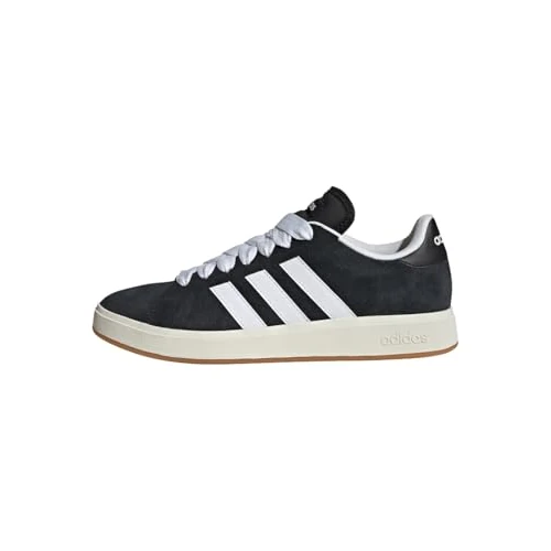 Offre limitée : adidas Homme Grand Court Base 00S Shoes, Core Black/Cloud White/Gum, 46 EU de 65.00 € à 39.67 € (39% de remise)