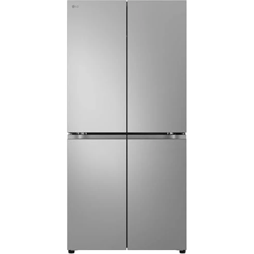 LG GMB860PYDE Frigorifero Multidoor Slim, Frigorifero 4 Porte Classe E, 530L, Wi-Fi, Linear Cooling, Smart Diagnosis, Compressore Smart Inverter, Total No Frost, Design porte piatte, Prime Silver