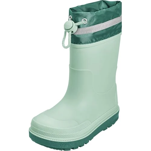Offerta a tempo: Playshoes Gummistiefel - Stivali in gomma Bambini unisex, Grün Stulpe, - 0.00% da 21.90 € a 21.90 €