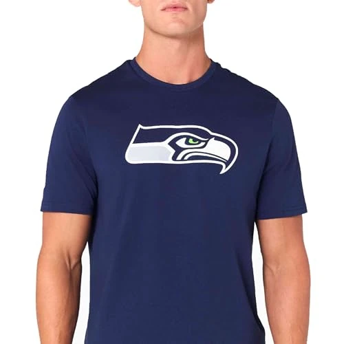 Oferta limitowana: New Era Seattle Seahawks NFL Team Logo Niebieski Koszulka - M z 145.36 zł na 145.36 zł (oszczędź 0.00%)