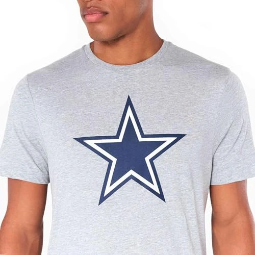 Zeitlich begrenztes Angebot: New Era NFL Dallas Cowboys T-Shirt Herren & Damen Grau Gr. XS von 30.00 € auf 25.56 € (15% Rabatt)