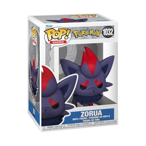 Offerta a tempo: Funko Pop! Games: Pokemon - Zorua - Figura in Vinile da Collezione — 11% da 14,40 € a 12,80 €
