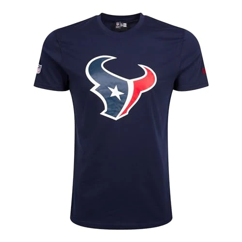 Zeitlich begrenztes Angebot: New Era Houston Texans NFL Team Logo Blau T-Shirt - S von 30.00 € auf 26.83 € (11% Rabatt)