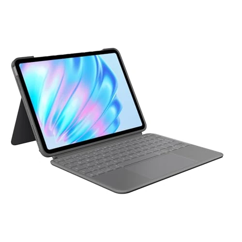 Limited-time offer: Logitech Combo Touch iPad Air 11-inch (M2), iPad Air (4th & 5th gen - 2020, 2022, 2024) Keyboard Case - Detachable backlit keyboard with kickstand - Grey, QWERTY Layout from 199.99 GBP to 179.99 GBP (save 10%)