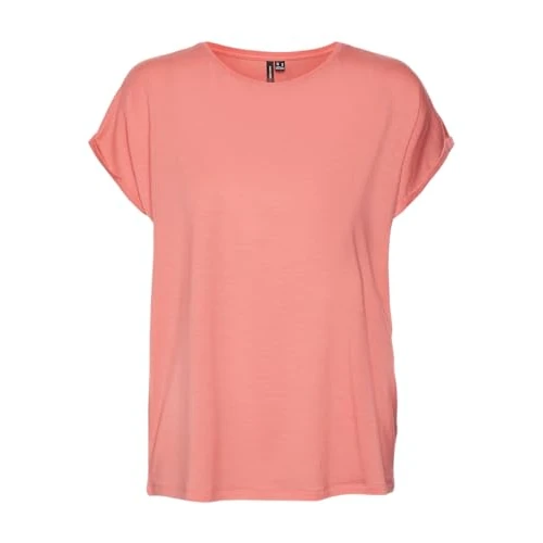 Oferta limitada: Vero Moda Vmava Plain SS Top Ga JRS Noos, Coral, XS de 13.59 € a 13.59 € (ahorro 0.00%)