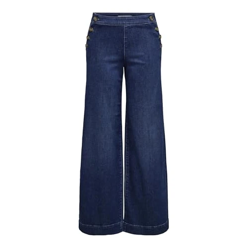 Zeitlich begrenztes Angebot: ONLY Onlmadison Hw Button Wide DNM Gen533Noos von 59.99 € auf 52.78 € (12% Rabatt)