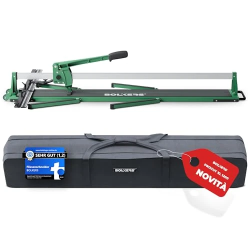 Oferta limitada: BOLKERS® ProCut XL 1200 cortadora de azulejos - corta azulejos 1200mm de longitud de corte - precisión con la rueda de corte de carburo de tungsteno con rodamiento de bolas - con sello magnético de 229.99 € a 229.99 € (ahorro 0.00%)