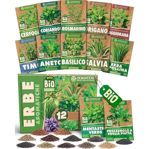 ZenGreens® - Organic Herb Seeds Set - Herbs - 15pcs
