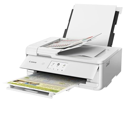 Zeitlich begrenztes Angebot: Canon PIXMA TS9551ca A3 Tintenstrahl Multifunktionsdrucker Homeoffice Foto von 295.00 € auf 184.99 € (37% Rabatt)