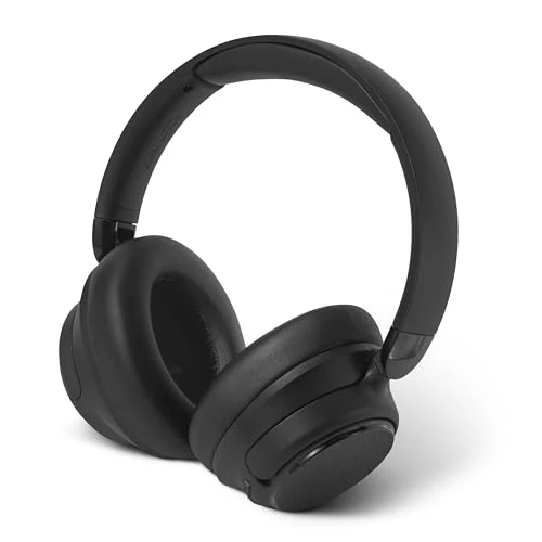 Offerta a tempo: Amazon Basics Cuffie Over-Ear Wireless Bluetooth 5.3 con Cancellazione Attiva del Rumore Ibrida, 35 Ore di Riproduzione con ANC Attivato, 45 Ore con ANC Disattivato, 3 Modalità Musicali, Nero - 4% da 32.14 € a 30.70 €