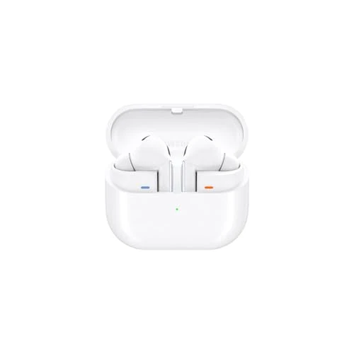 Offerta a tempo: Samsung Galaxy Buds3 Pro Auricolari in-ear True Wireless, Cuffie ergonomiche con luce LED, Cancellazione attiva del rumore, Audio Hi-Fi, Batteria a lunga durata, IP57, White 2024 [Versione Italiana] - 45% da 194.00 € a 106.89 €