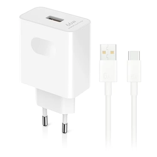 HONOR 66 W Supercharge oplader met USB C-kabel 6 A voor Honor 200Lite, Magic6, 6Pro, 6Lite, 5Lite, 5Pro, 90Lite, 70, Magic Pad 9, Pad X9, X8 - originele voedingsadapter