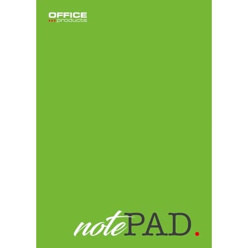 Offre limitee: Bloc-notes à carreaux A5 OFFICER PRODUCTS, lot de 10 à 10 pièces/100 feuilles/200 pages/bloc-notes, bloc de papier, pour l'école et le bureau/collé sur le dessus de 13.09 EUR a 13.09 EUR (economie 0%)