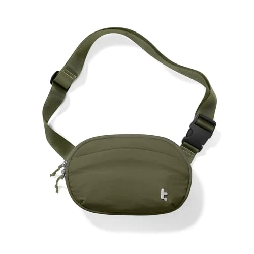 Tijdelijke aanbieding: tomtoc Dames Heuptas Belt Bag met RFID-bescherming, 1,5 Liter Kleine Sling Bag, Borsttas, Heuptas, Mobiele Telefoon Tas, Schoudertas, Crossbody Tas van 31.99 € naar 31.99 € (0.00% korting)