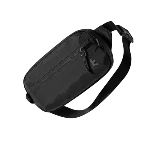 Offerta a tempo: tomtoc 1,5L Borsa da Petto con Protezione RFID, Piccola Borsa a Tracolla per Uomini e Donne, Marsupio Uomo Tracolla Leggera e Impermeabile, Borsello Tracolla per Viaggi, Nero, Perfetto Regali Natale - 20% da 38.00 € a 30.39 €