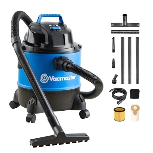 Offerta a tempo: Vacmaster Aspiratori liquidi-solidi 1250W 20L con sacco per casa garage - 17% da 69.99 € a 58.00 €