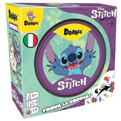 Oferta limitada: Asmodee - Dobble Lilo & Stitch (Eco-Sleeve) – Juego de Mesa, a Partir de 6 años, 2-8 Jugadores, edición en Italiano de 15.78 € a 15.78 € (ahorro 0.00%)