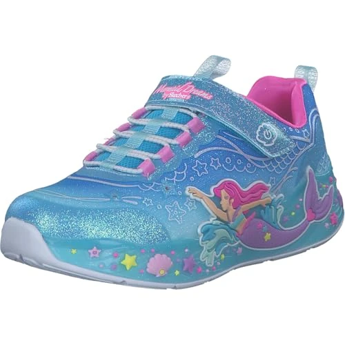 Begrenztes Angebot: Skechers Mädchen Mermaid Dreams Sneakers,Sports Shoes von 63.36 EUR auf 51.32 EUR (Rabatt 19%)