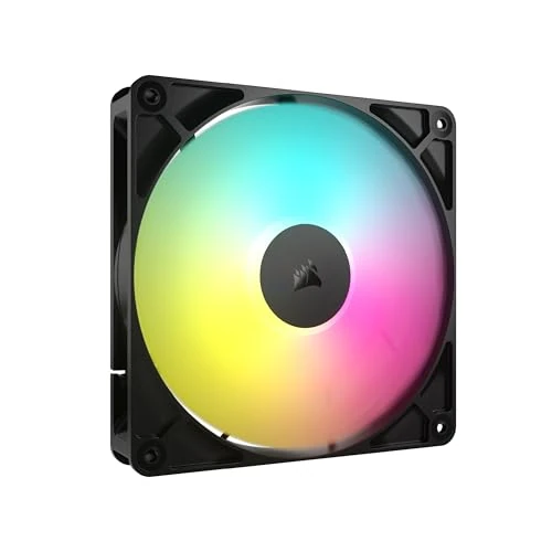 Limited-time offer: CORSAIR RS140 ARGB 140mm PWM Fan – Daisy-Chain Connection – Low-Noise – Magnetic Dome Bearing – Single Pack – Black from $24.99 to $24.99 (save 0.00%)