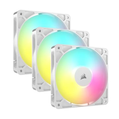 Oferta limitada: Corsair Rs120 Argb Confezione Tripla - Ventola Per Case - 120 Mm - Bianco (confezione Da 3) de 49.90 € a 34.90 € (ahorro 30%)
