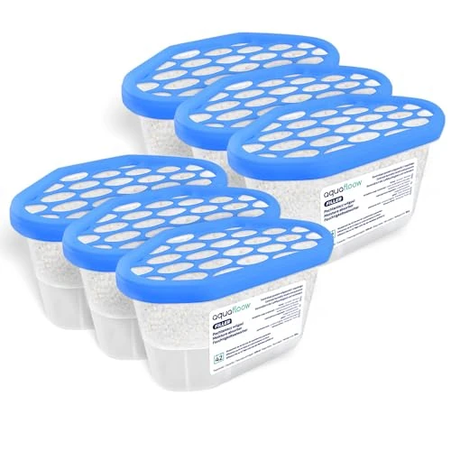 Offre limitée : Aquafloow Déshumidificateur 400 ml, Réduit l'humidité de l'air, 6 Pièces | Neutraliseur d'odeurs, Absorbeur d'humidité pour Cuisine, Placard, Salle de Bain et Bureau de 14.99 € à 14.99 € (0.00% de remise)