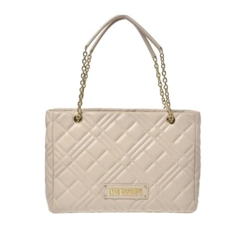 Moschino Love Shopper Bag Ivory BS25MO55 JC4145PP1MLA0110, ivory (ral 1013), 36X26X10