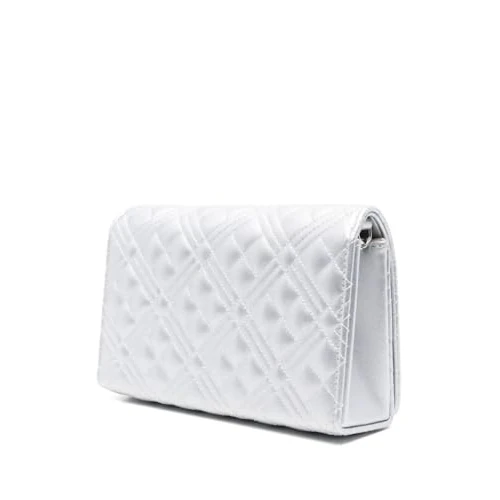 Oferta ograniczona: Love Moschino JC4079PP1MLA196B, damska torba na ramię, srebrna, wyjątkowa, Srebrny, Taglia unica z 529.48 EUR na 529.48 EUR (znizka 0%)