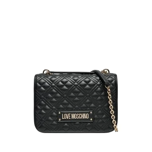 Love Moschino Women's Shoulder Bag JC4000PP1MLA0, Black, 26X19X7